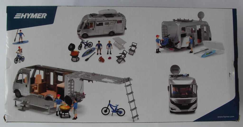 DICKIE Hymer B-Klasse Camper Set Spielmobil Moderncomfort Spielzeug 60506m NEU