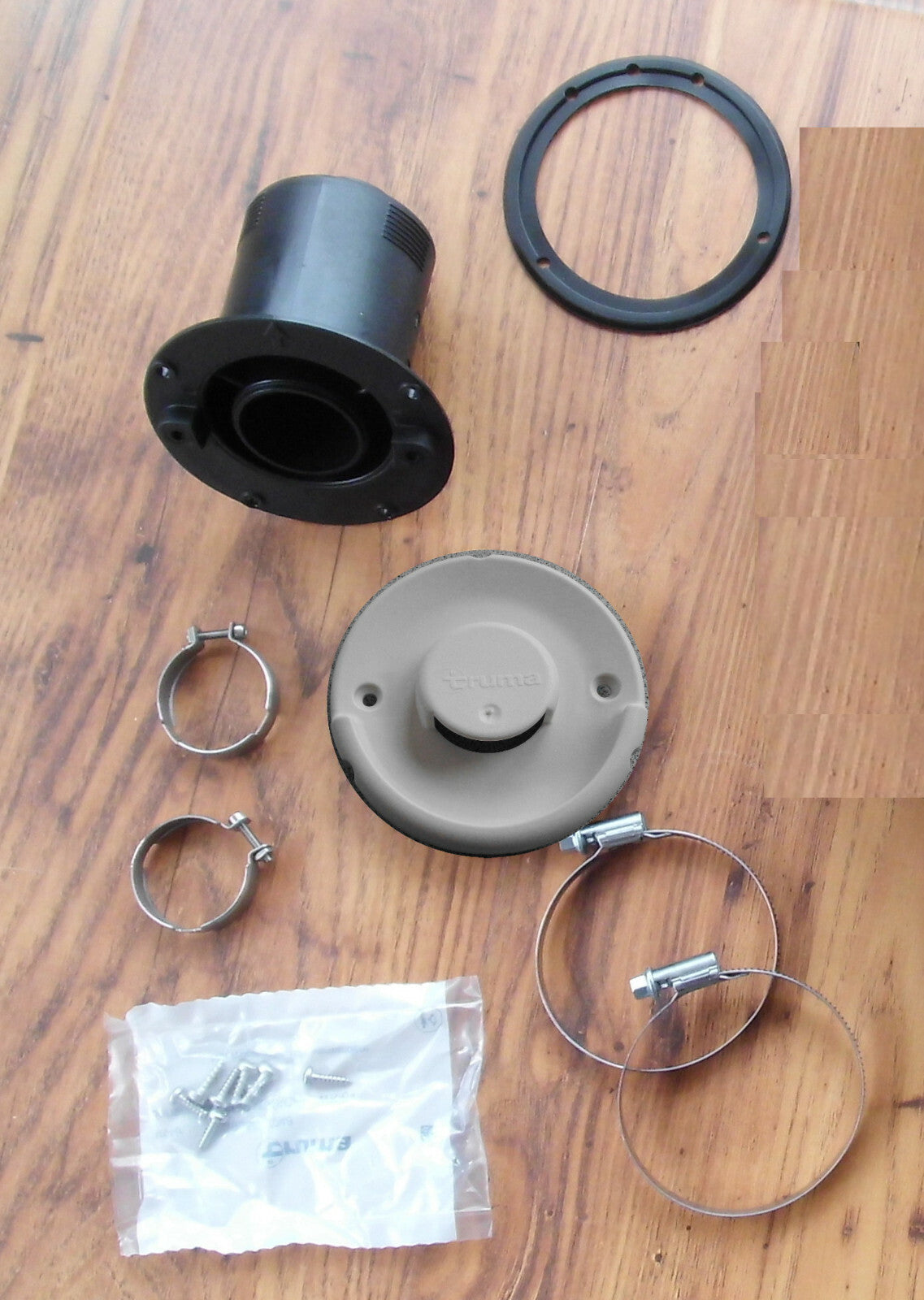 Wandkamin Set WK64L für E 2400 Vario Heat bianco Gas Heizung Truma 309f690+ NEU