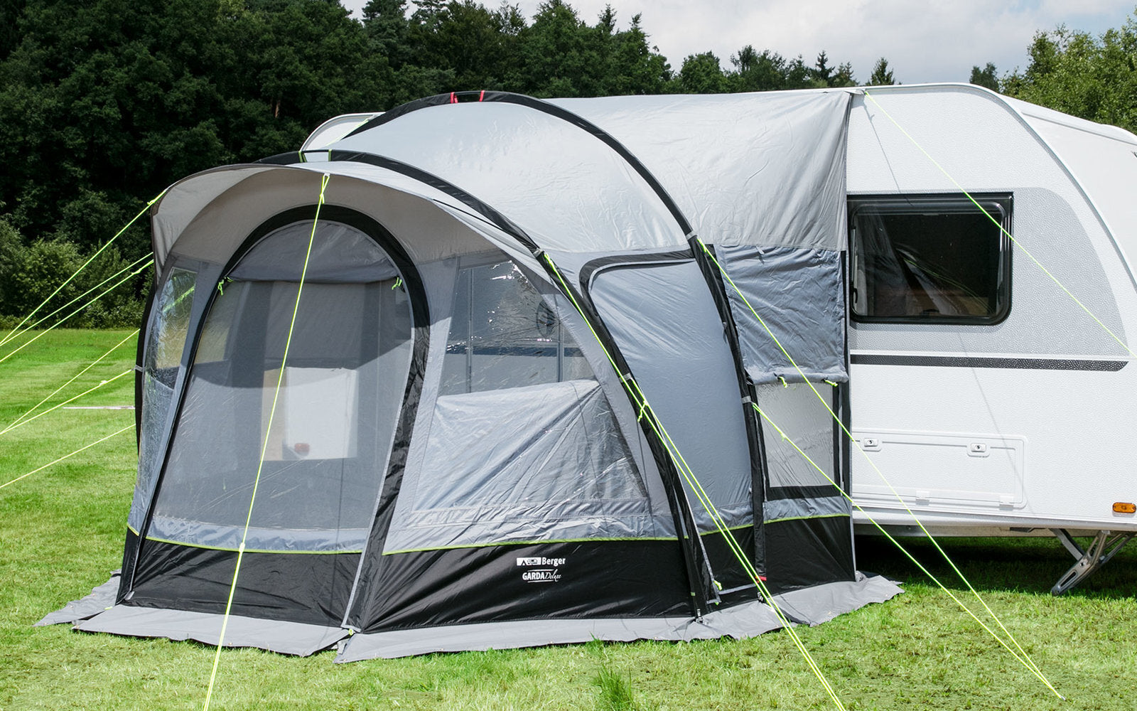Reise Vorzelt Garda mit Gestänge 300 x 300cm Wohnwagen Teil Vorzelt 262910b NEU