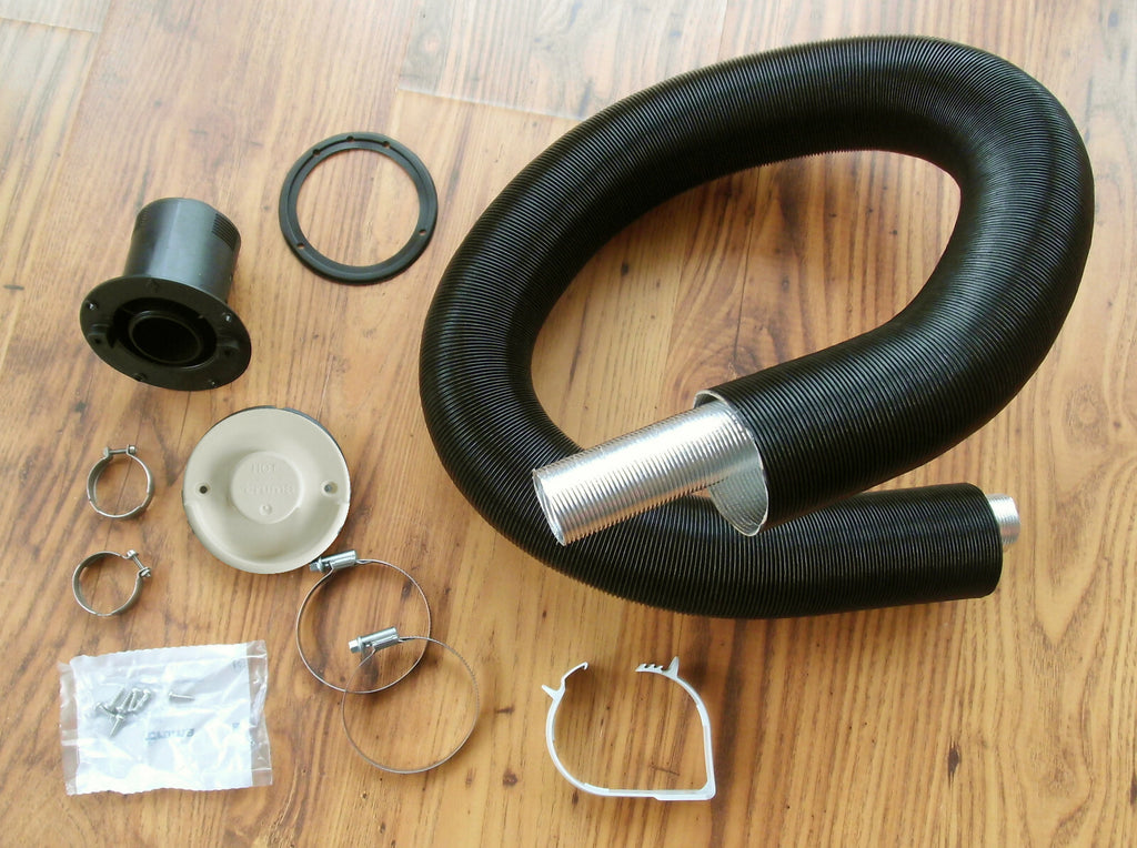 Wandkamin Set WK64L f. E 2400 Vario Heat cremweiß Gas Heizung Truma  309f689 NEU