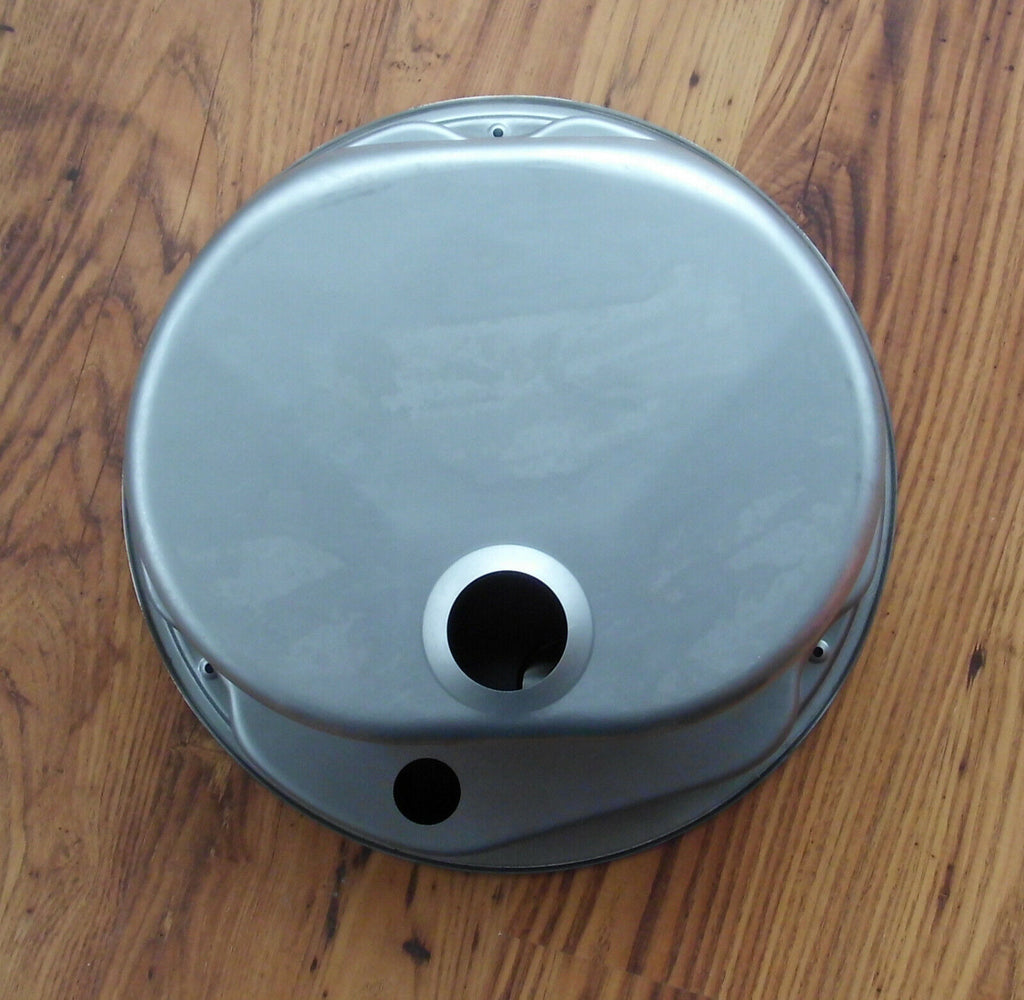 Spülbecken rund Glasabdeckung 40cm Spüle Edelstahl Can LR1770 f.WoMo  41801f NEU