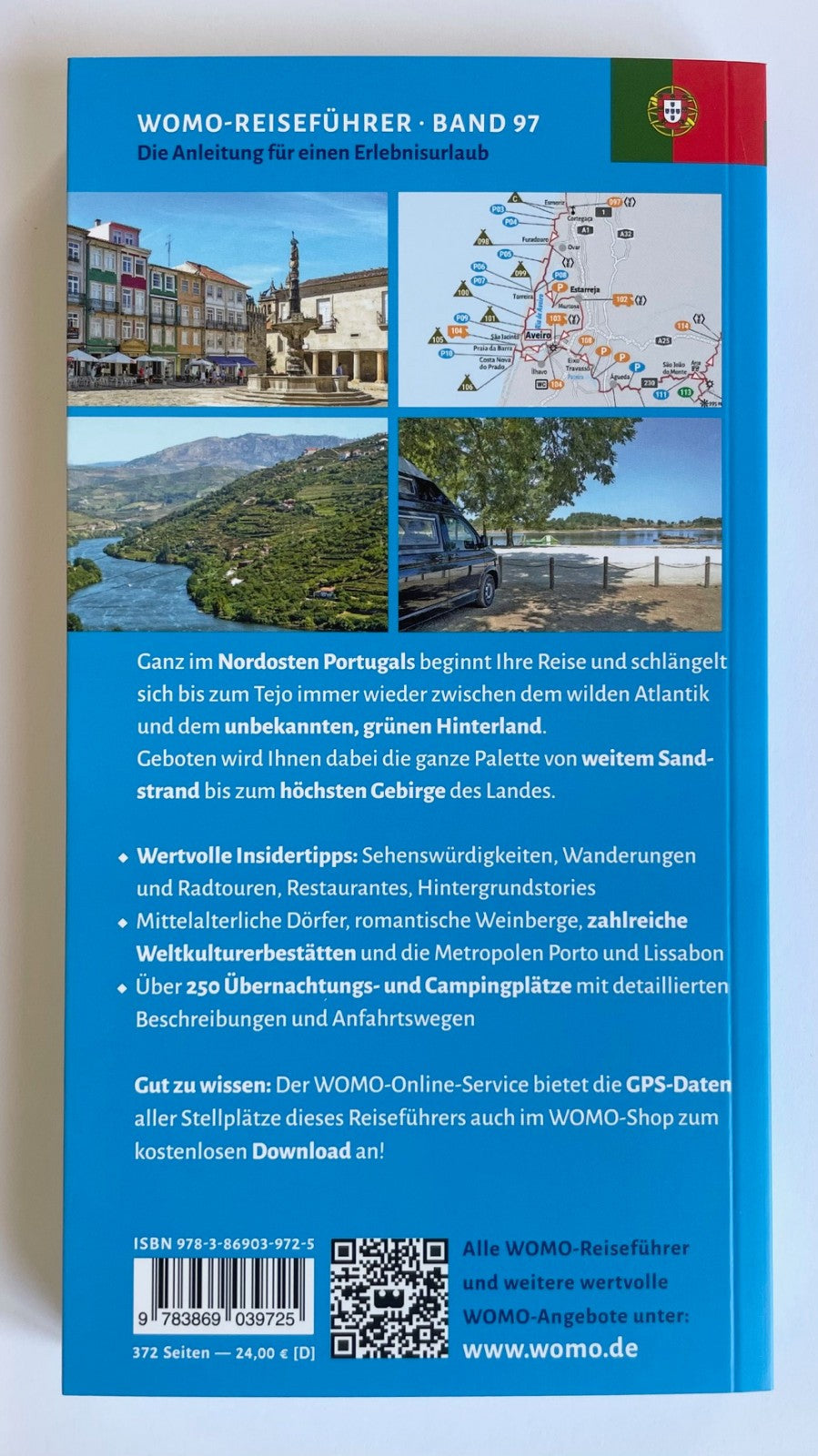 Entdeckertouren mit dem Wohnmobil nach Portugal der Norden WOMO Reihe Band 97