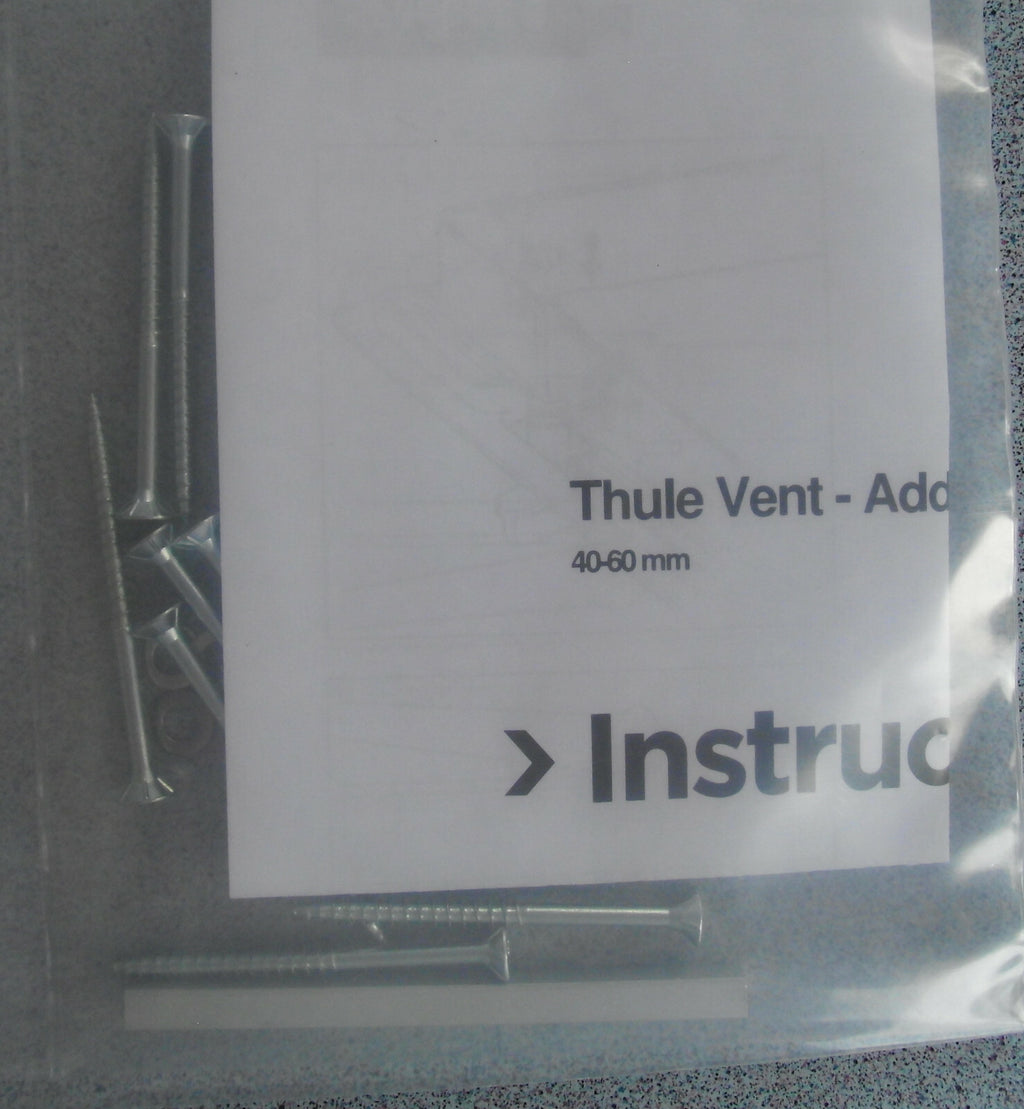 Kurbel Verlängerung Kit für Thule Omnistor Dachhaube 40x40 40 - 60mm  63499m NEU