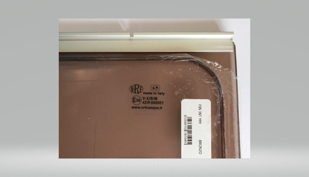 NRF Ersatzscheibe braun 968x434 Ersatzglas FÜR S3 Fenster 1000 x 500 31458r NEU