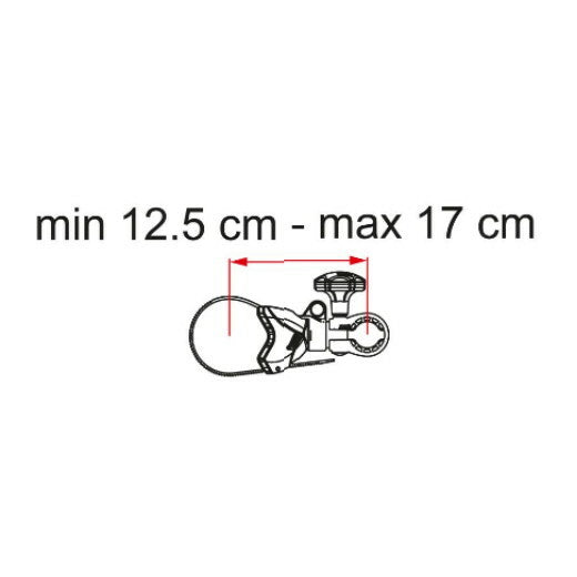 Fahrradträger Fiamma Carry Bike Block Pro 1 rot Halter 134640b NEU