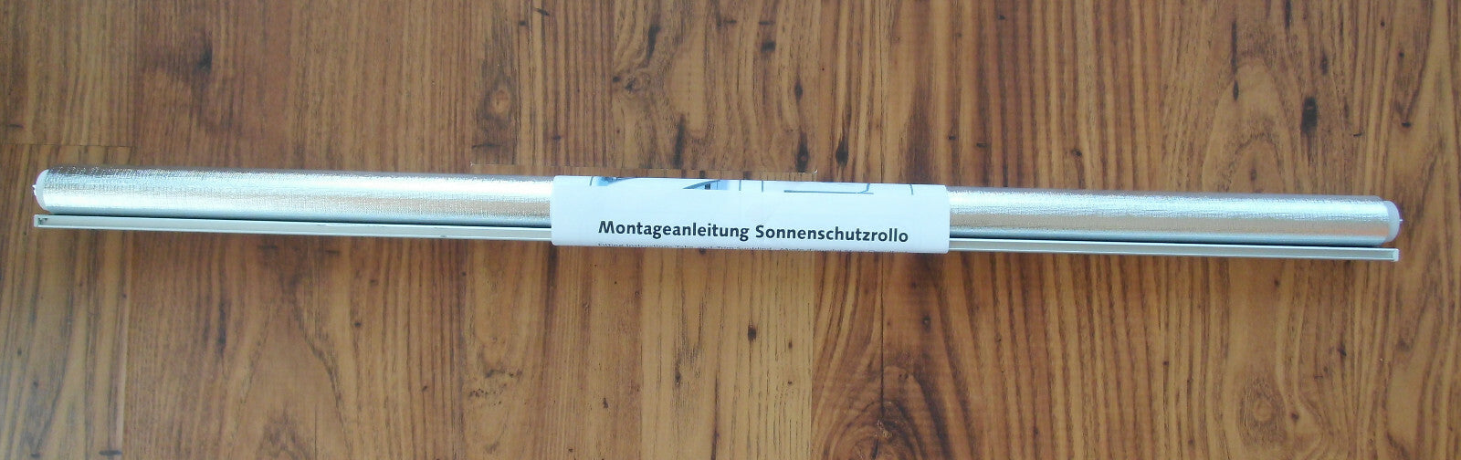 REMIsun Spring Rollo Verdunkelung Nennmaß 770 x 600 Alu / Weiß  37102r NEU