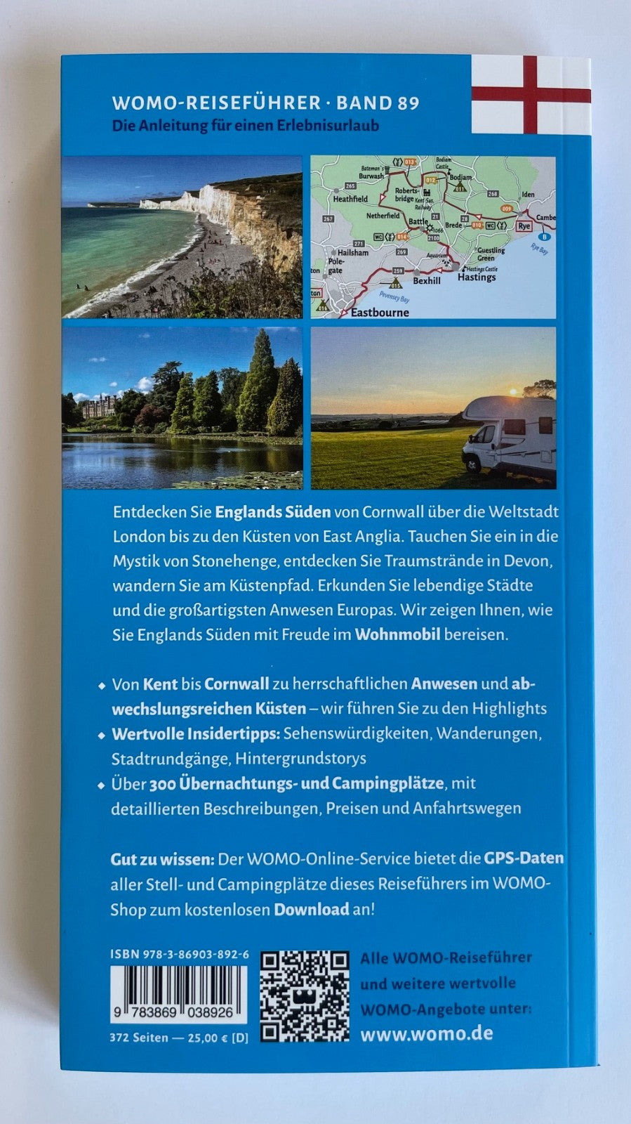 Entdeckertouren mit dem Wohnmobil nach England WOMO Reihe Band 89 NEU