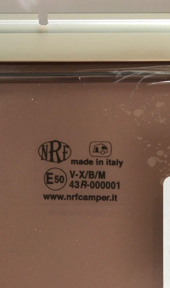 NRF Ersatzscheibe 468 x 534 Ersatzglas f. S4 Fenster 500 x 600 Braun 31409r NEU