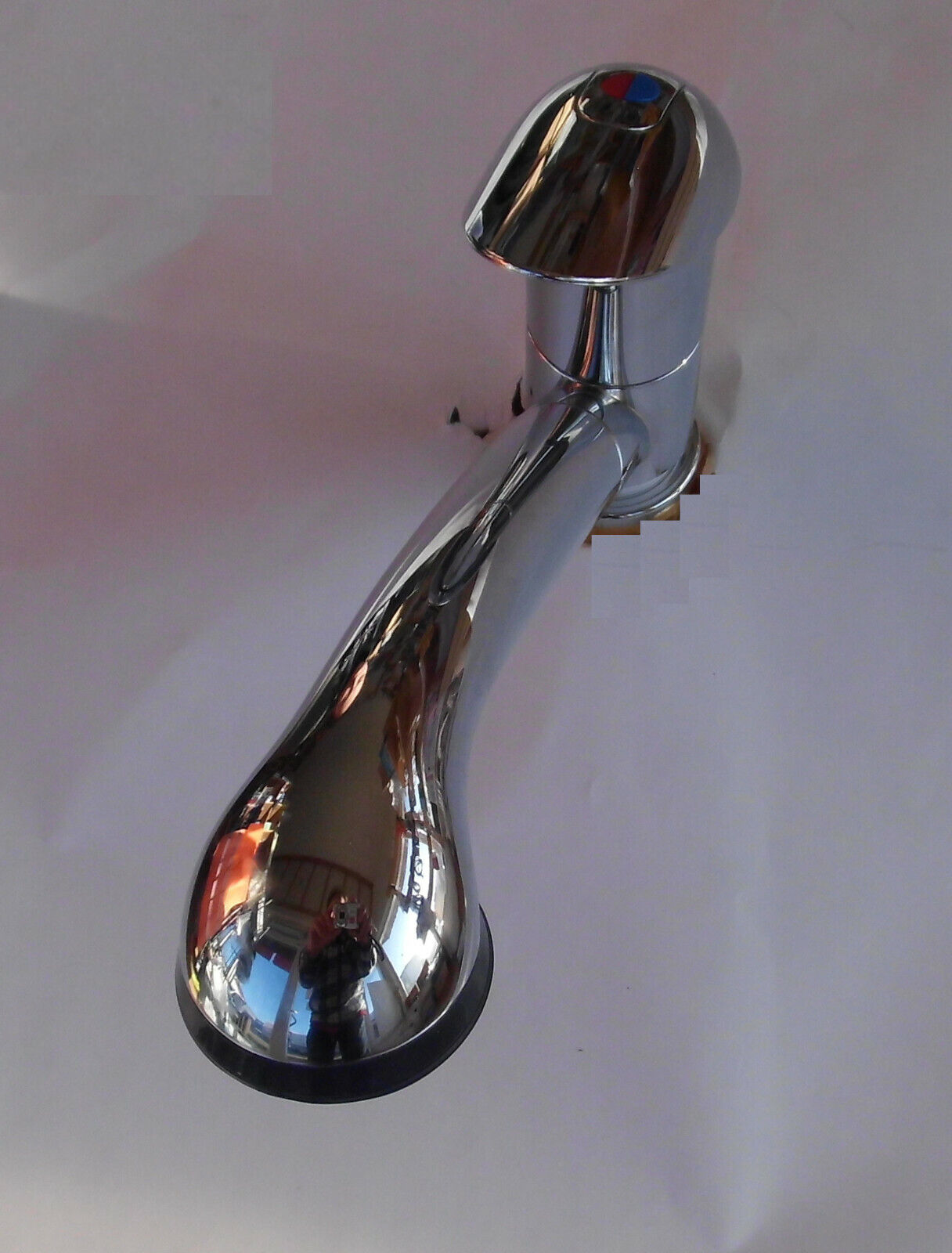 Wasserhahn Einhebelmischer Pelikan Dusche chrom ausziehbar Wohnmobil 63076r NEU