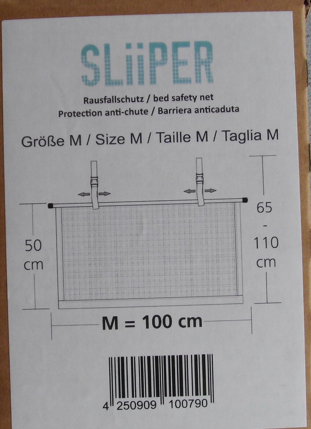 Netz Sicherheitsnetz Alkoven 100 x 50 cm Kindersicherung 47524r NEU