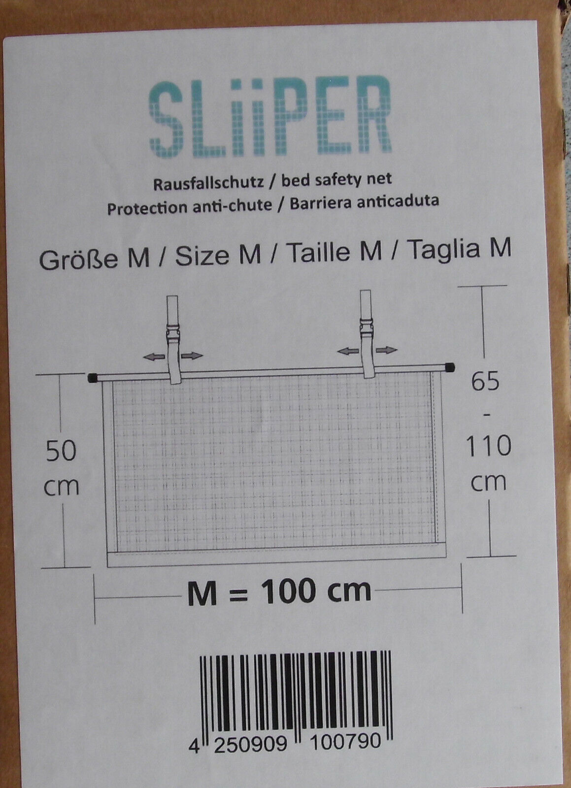 Netz Sicherheitsnetz Alkoven 100 x 50 cm Kindersicherung 47524r NEU