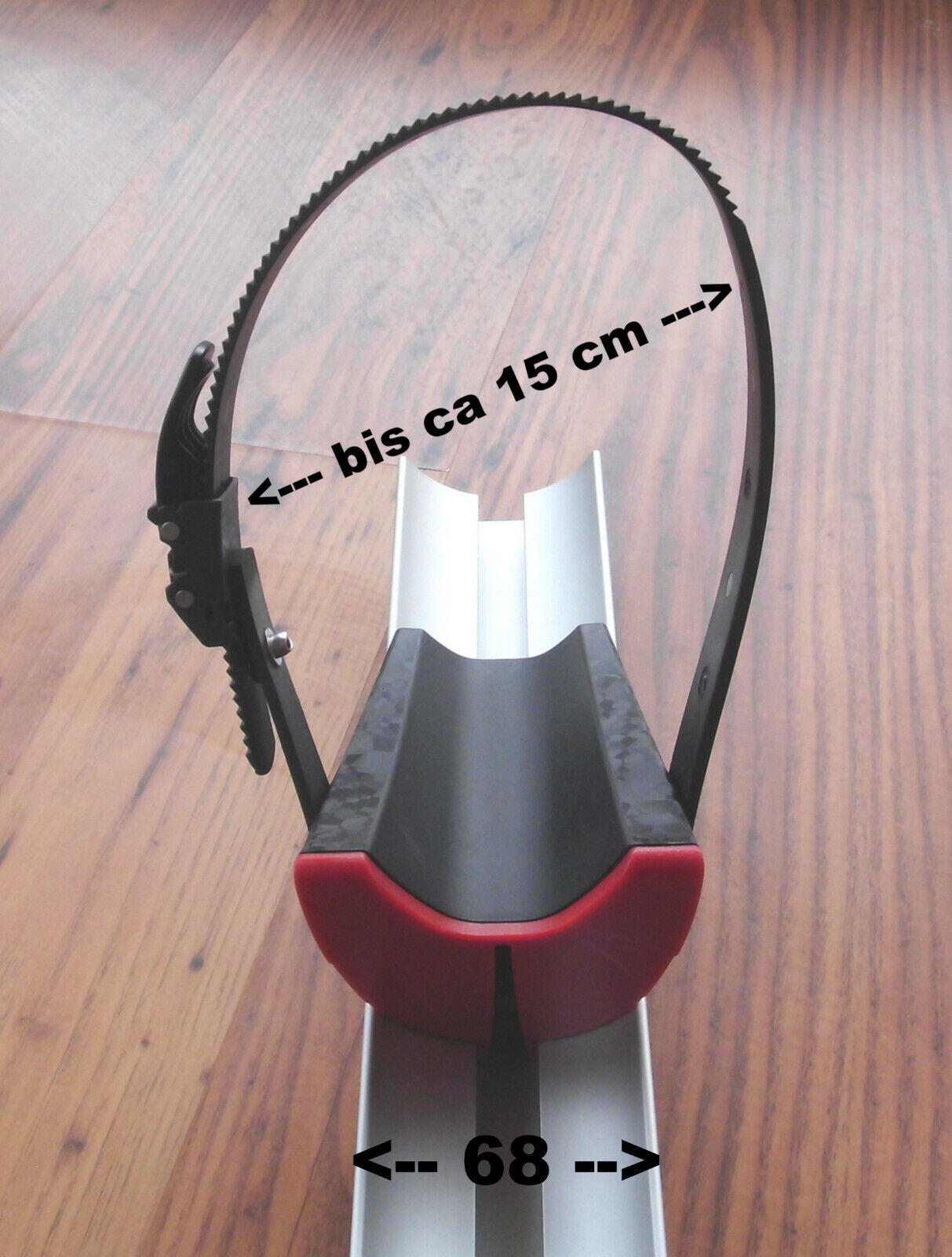Fahrradträger Fiamma Carry Bike Zusatz Schiene 128 cm Rail Premium S Fat 136f594