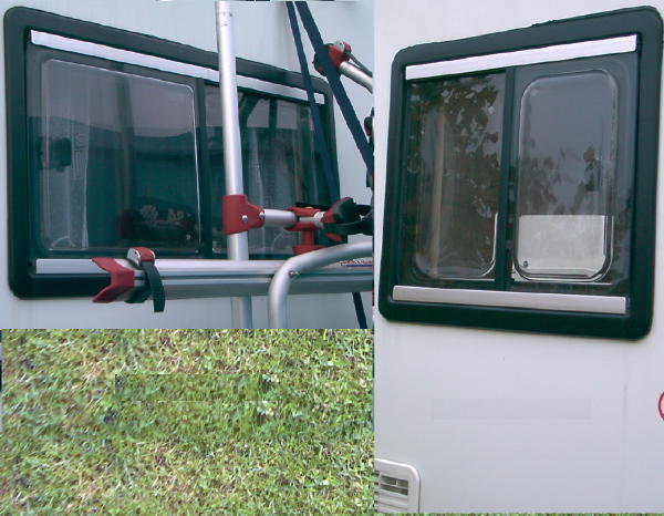 Seitz S-4 Schiebefenster S 4 Fenster Rollo 500 x 450 li. u. re. 204f100 NEU