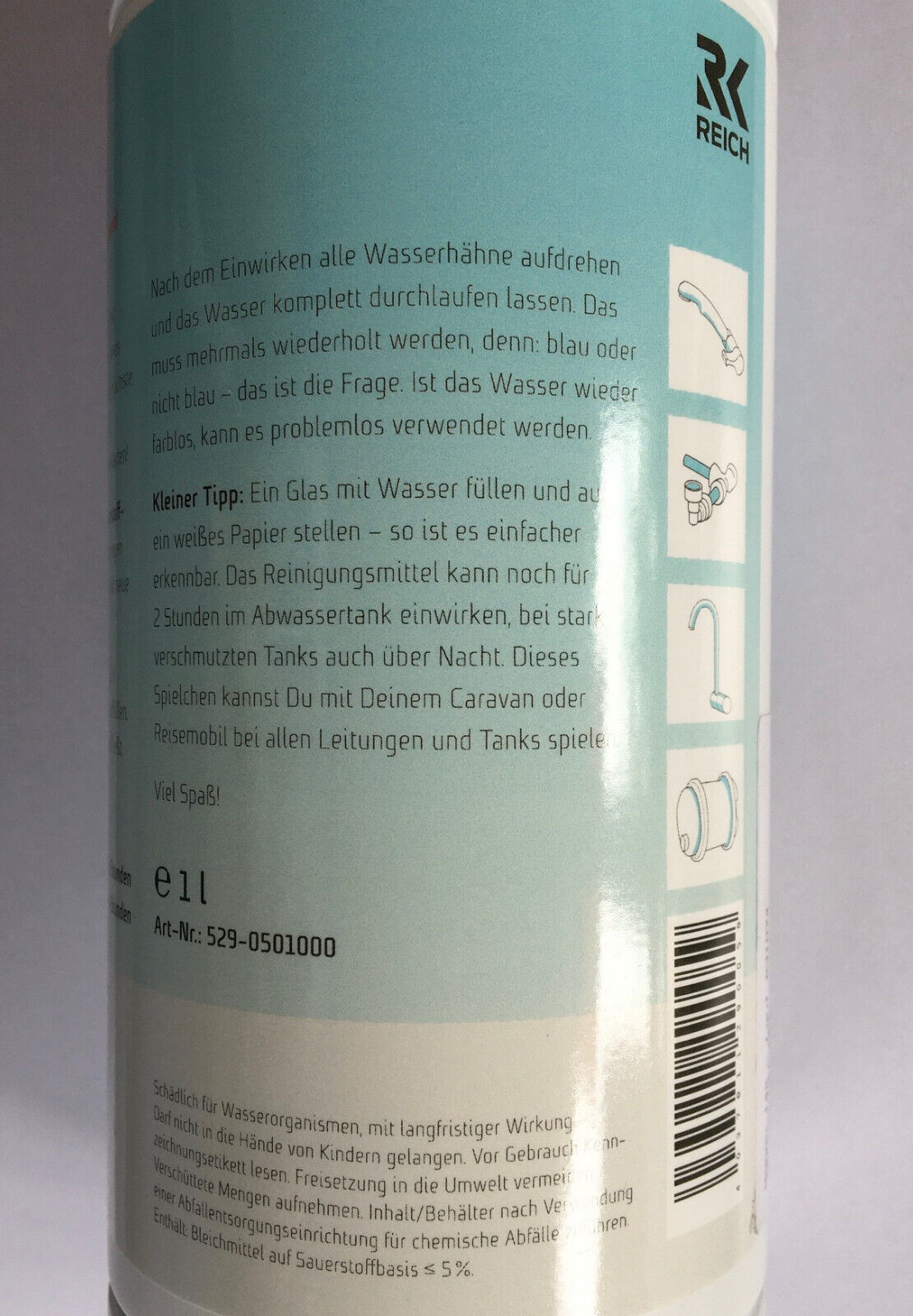 Wassersystemreiniger mycleantank Frischwasser Tank Reiniger 61483r6 NEU