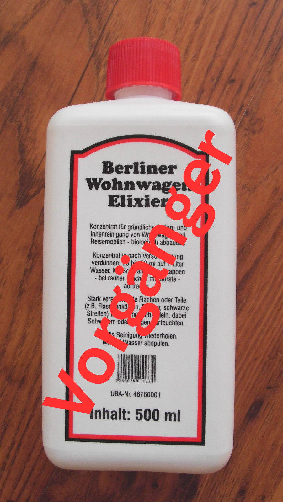 Berliner Wohnwagen Elixier 500ml ≙36,90€/L. Reiniger 61428r NEU