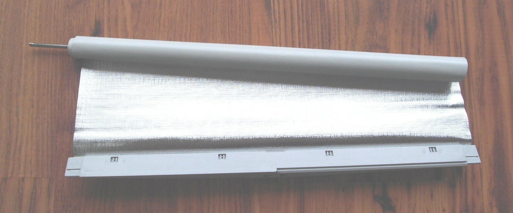Ersatzrollo Verdunkelung FÜR Dachhaube 40x40 MPK 42K,46K, mittelgrau 206f279 NEU