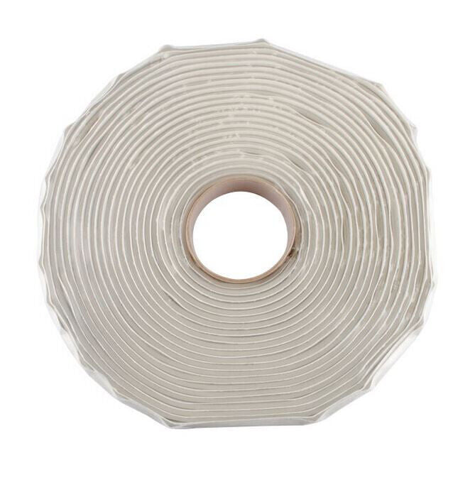 Butyl Dichtband 9m ≙2,39€/m. WEISS Abdichtung Zwischenlageband 20mm 451f024-3NEU