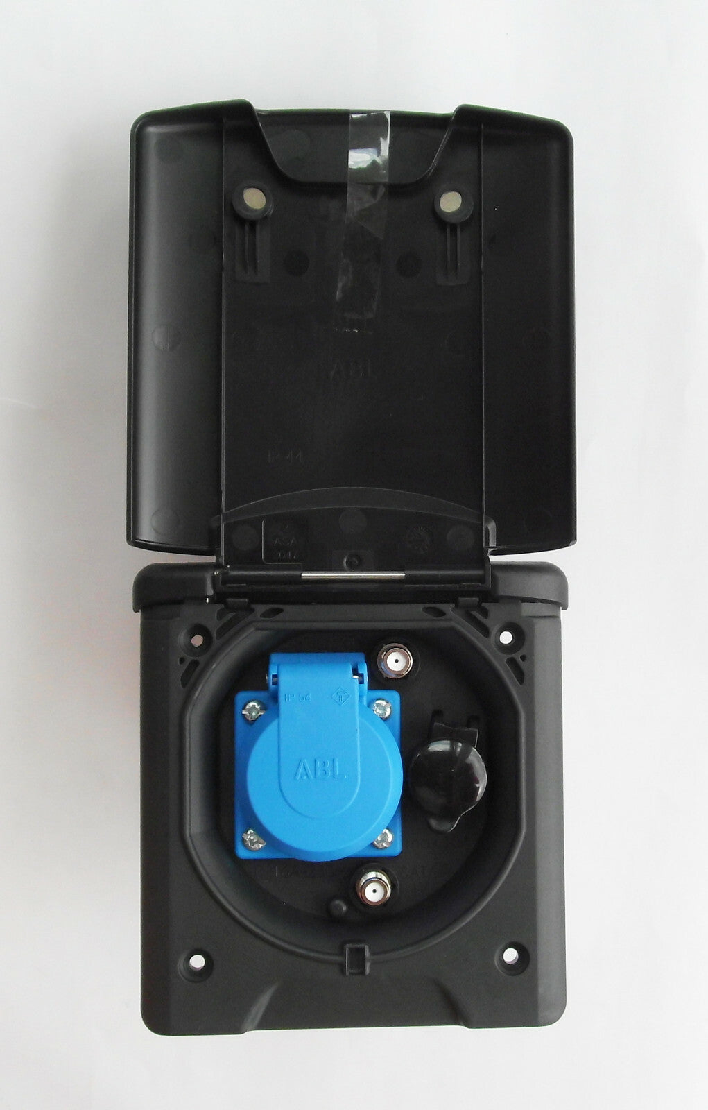 Vorzelt Entnahme Außen Steckdose 12/230 V SAT TV anthr. Magnetdeckel 820393r NEU