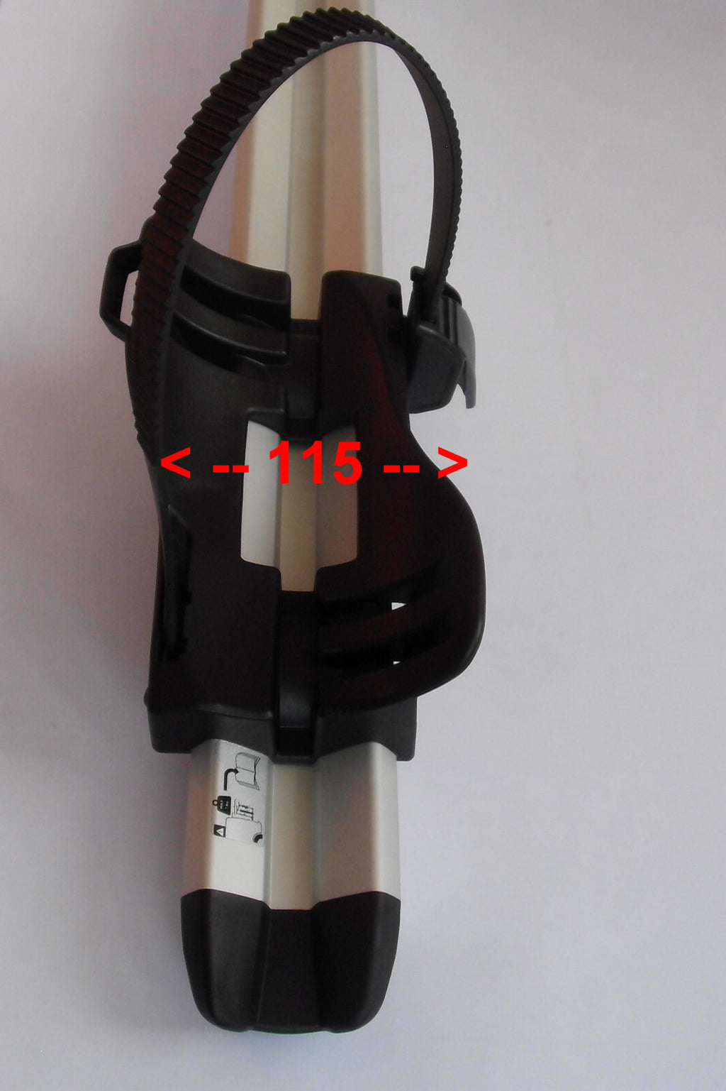 Fahrradträger Austausch Schiene Thule Fatbike Rail Curved 147 cm 89443f NEU