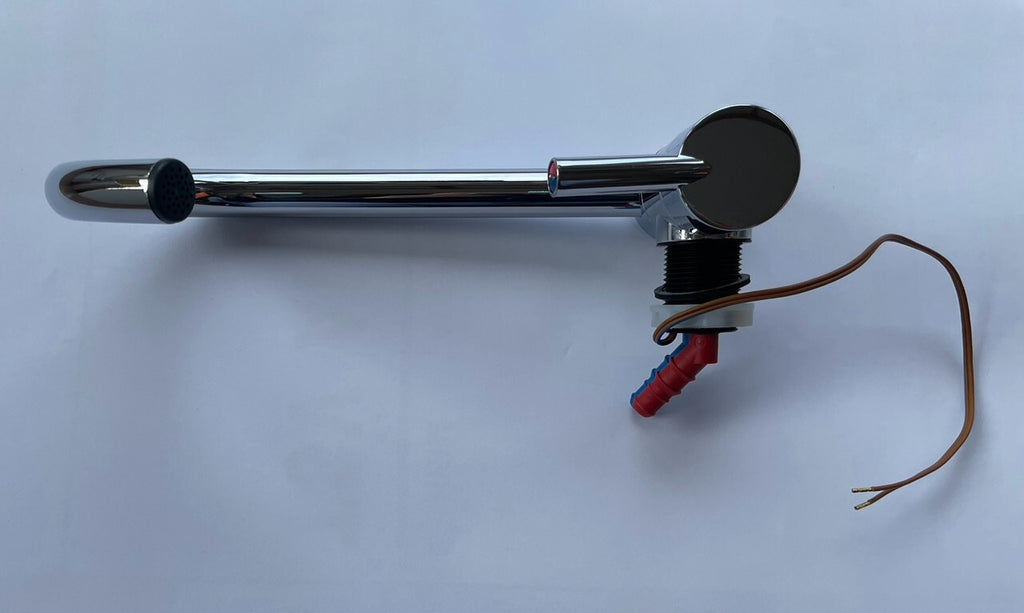Wasserhahn Reich Trend A chrom hoher Bogen k/w Einhebelmischer 300f225 NEU