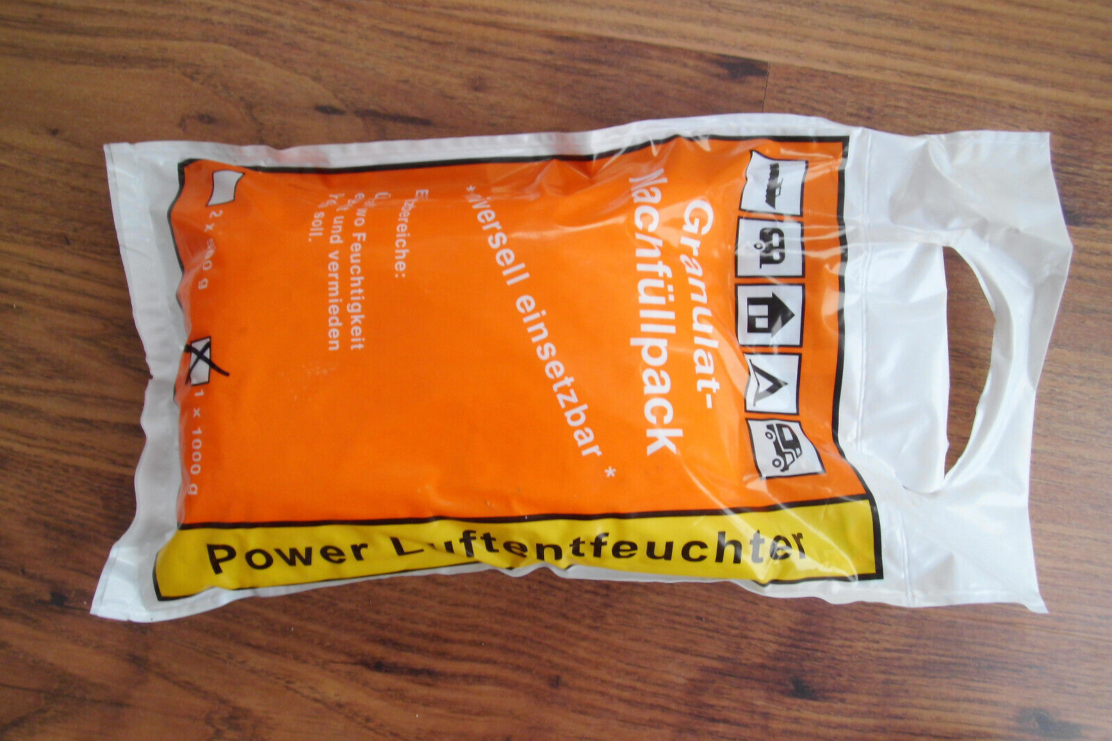 Luftentfeuchter 1Kg Granulat im Vliesbeutel für Raum Entfeuchter 250803Lg NEU