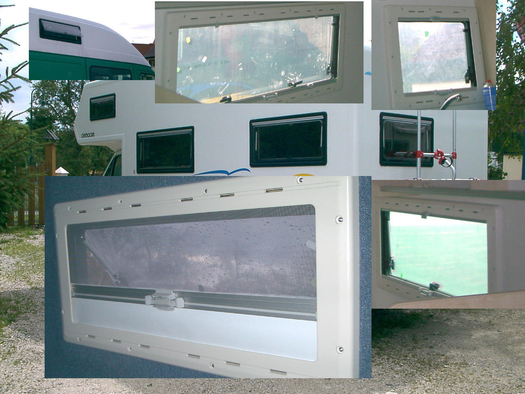 Seitz S-4 Ausstellfenster S 4 Fenster + Rollo 900 x 400 mm 204f021 NEU
