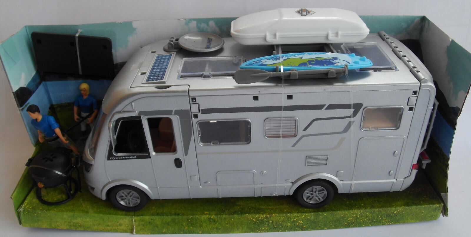 DICKIE Hymer B-Klasse Camper Set Spielmobil Moderncomfort Spielzeug 60506m NEU