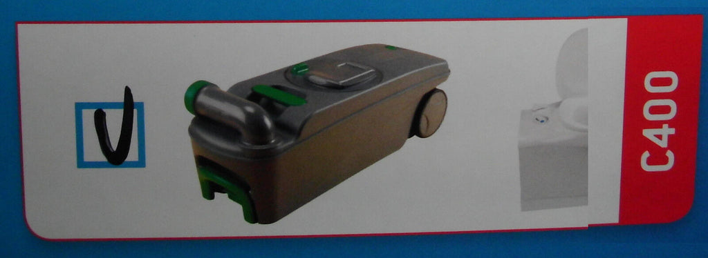 Thetford Fresh-Up-Set C400 Cassette Tank mit Räder Deckel Angebot  130406LgNEU