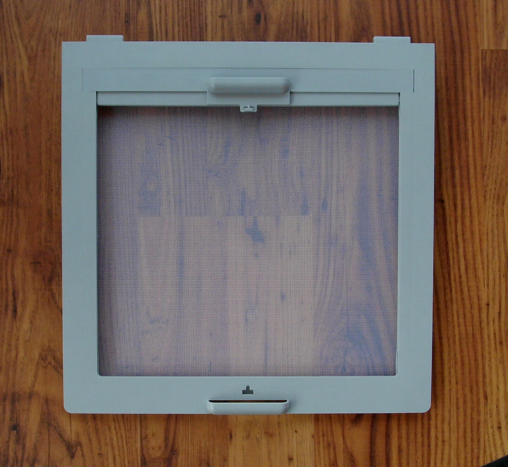 Ersatzrollo Moskitonetz Rahmen FÜR Dachhaube 40 x 40 MPK 42,46 GRAU  111053b NEU
