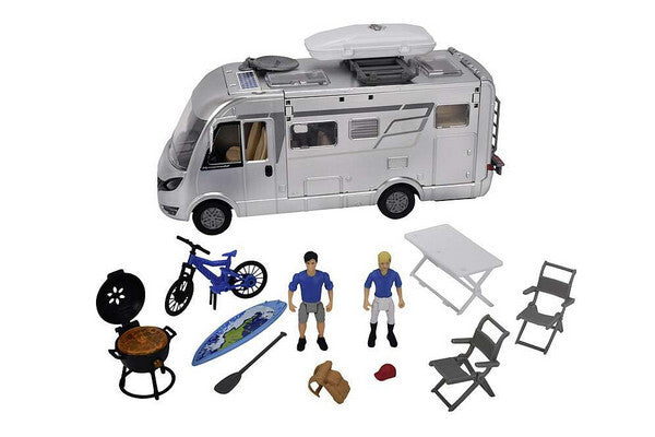 DICKIE Hymer B-Klasse Camper Set Spielmobil Moderncomfort Spielzeug 60506m NEU