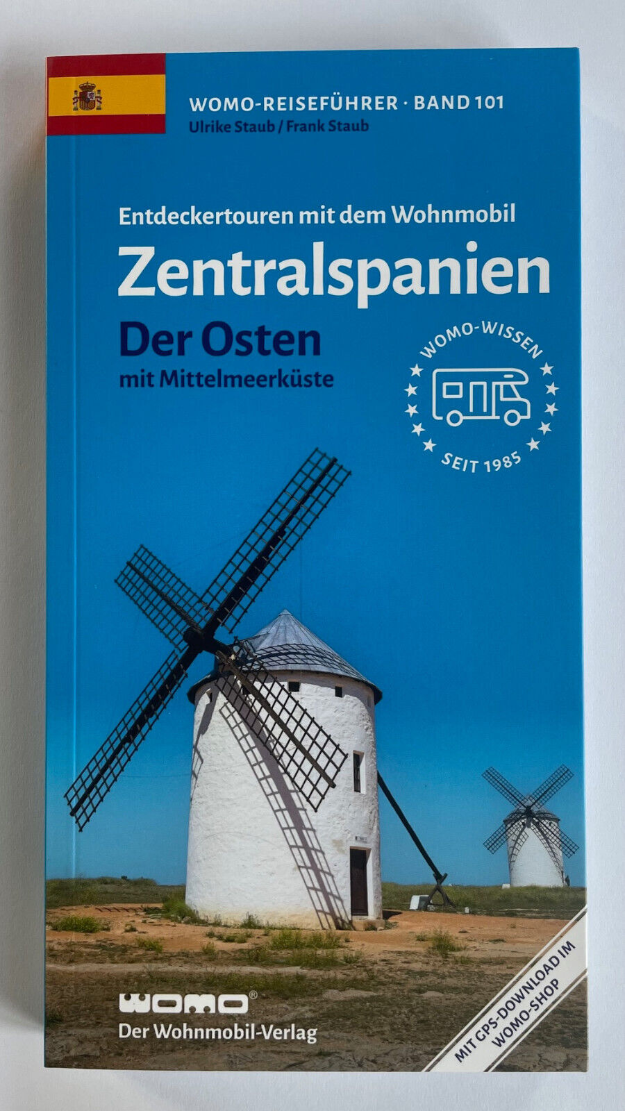 Mit dem Wohnmobil nach Zentralspanien Osten WOMO Reihe Band 101 Reiseführer NEU