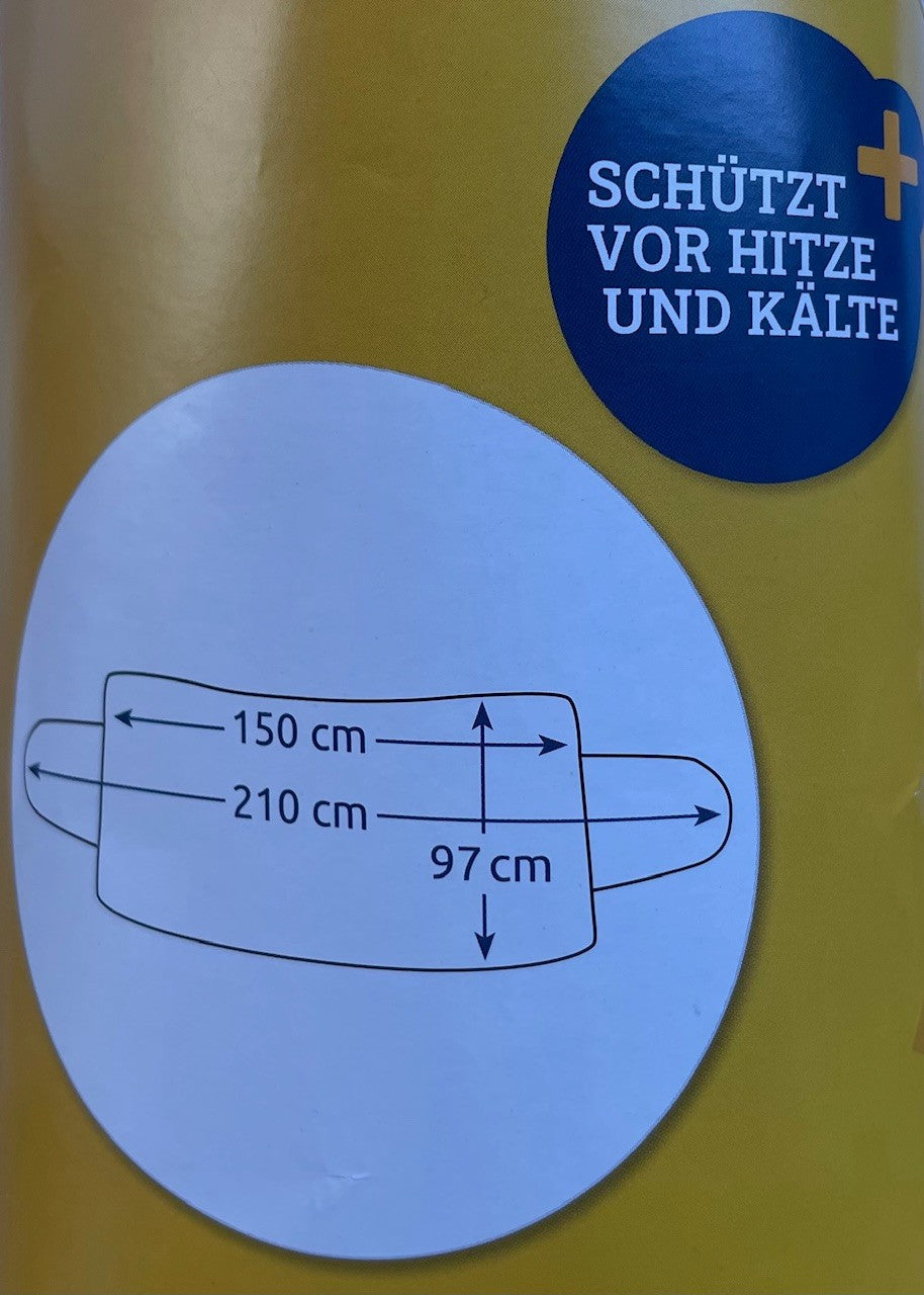 Thermomatte Front universal Wohnmobil / PKW groß außen 150x97 cm 90106Lg NEU