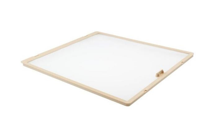Moskitonetz Fliegengitter Rahmen beige für MPK Dachhaube 40 x 40 cm 140769Lg NEU