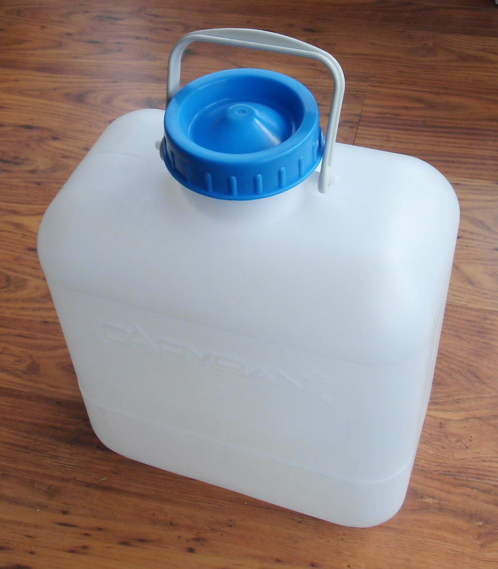 Wasserkanister 19 L Bügelweithalskanister Kanister Deckel DIN 96 72752m NEU