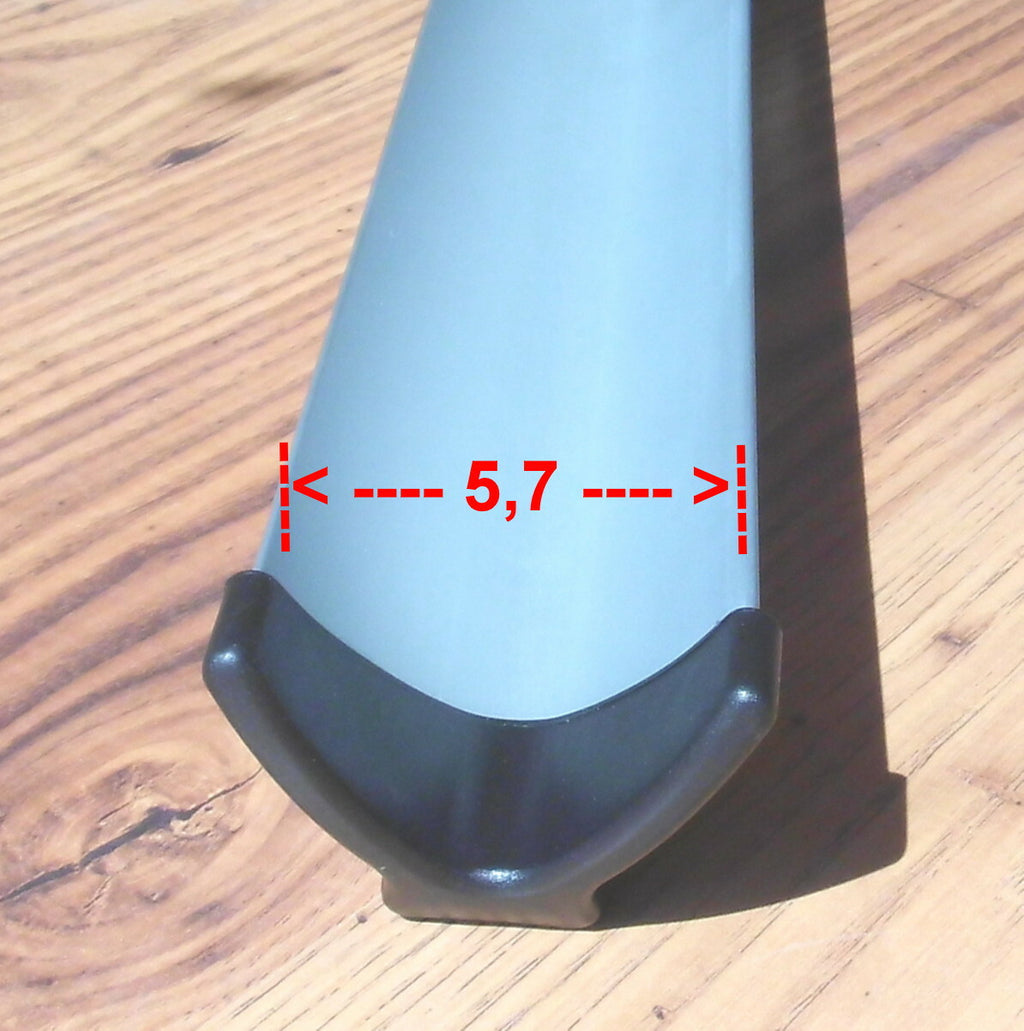Fahrradträger Schiene Fiamma Carry Bike 128 Rail Quick Pro schwarz 136f510-5 NEU