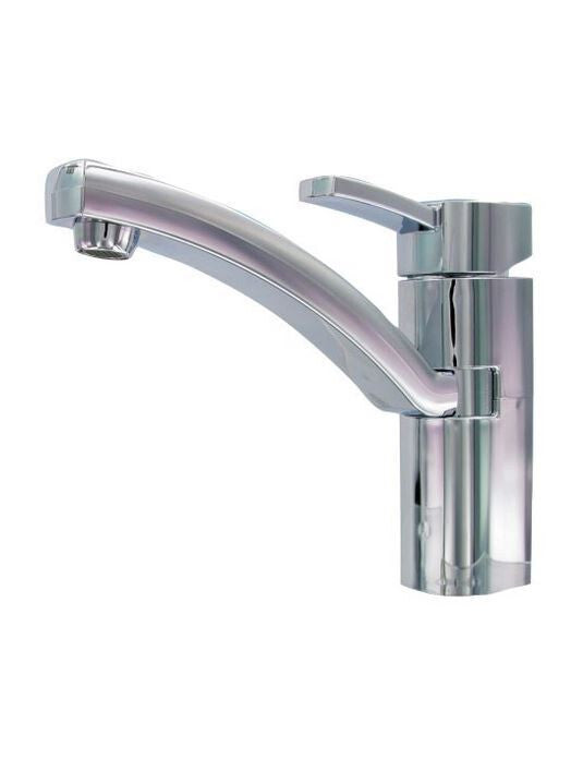Wasserhahn Einhebelmischer 90° Capri High Comet 15/17 cm Wohnmobil 139240b2 NEU