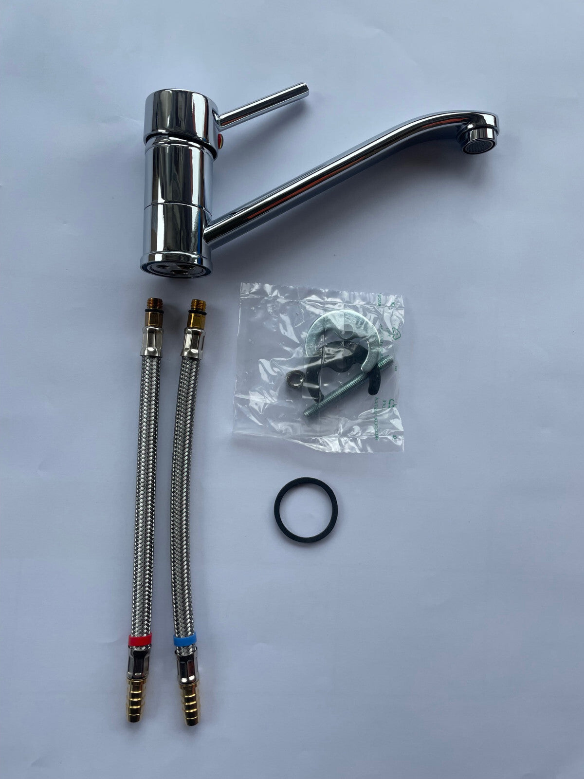 Wasserhahn Einhebelmischer kalt/warm Comet STILO lang chrom Wohnmobil 80607m NEU