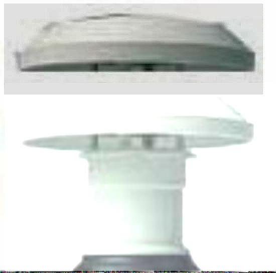 Kamin Aufsatz T 2 NUR DECKEL für Dachkamin Gas Heizung Truma  310f103 NEU