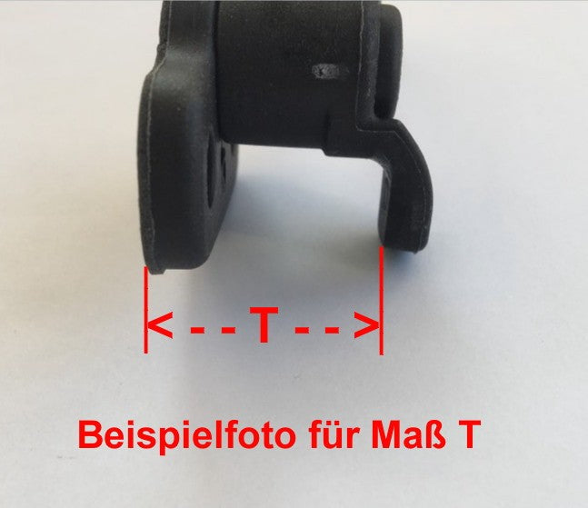 Verschluss Riegel m. Sperrknopf für Fenster S7 alt Aufsteller 08259m links NEU