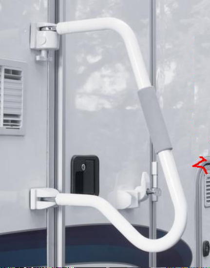 Einstiegshilfe Security XL Bügel 46 PRO Plus Fiamma abschließbar  84211m NEU