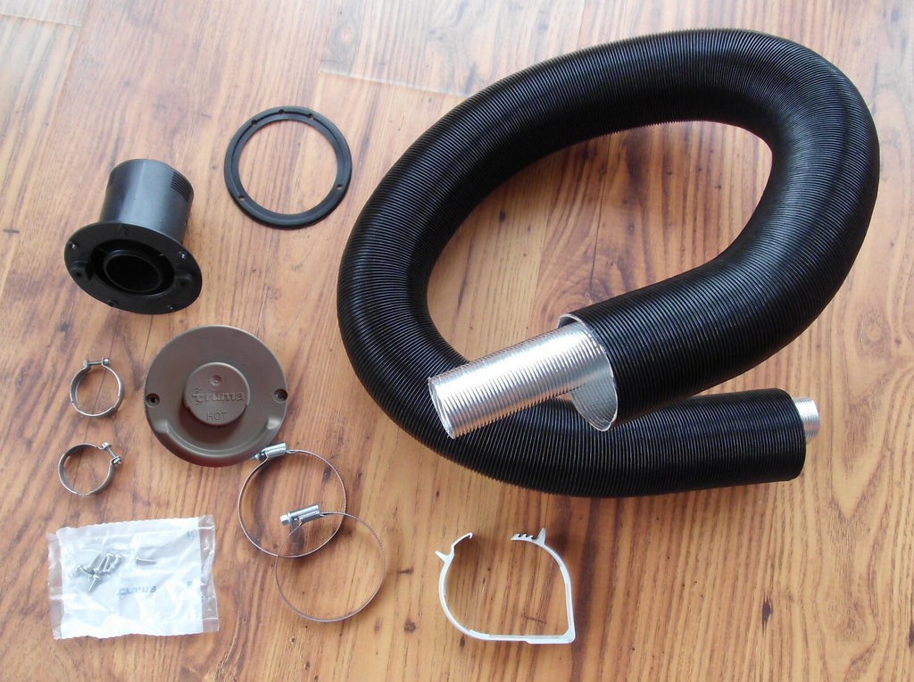 Wandkamin Set WK64L für E 2400 Vario Heat +grau Gas Heizung Truma  309f689+ NEU