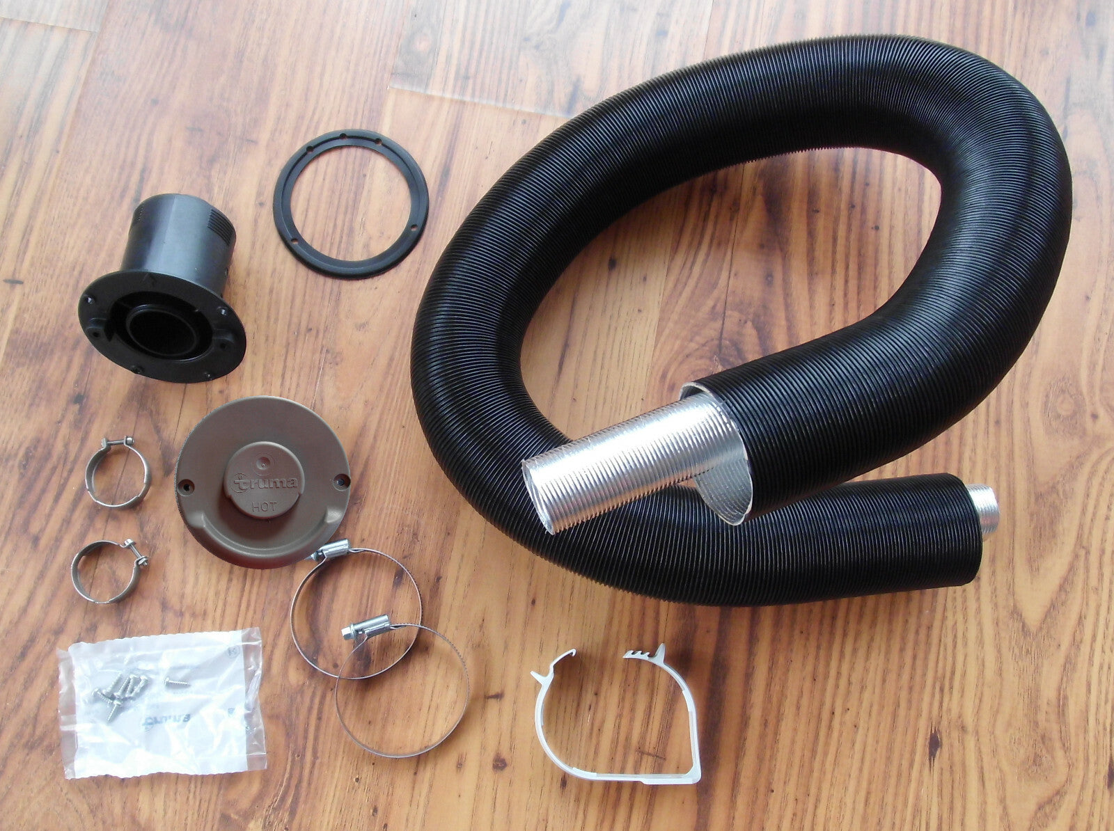 Wandkamin Set WK64L für E 2400 Vario Heat +grau Gas Heizung Truma  309f689+ NEU