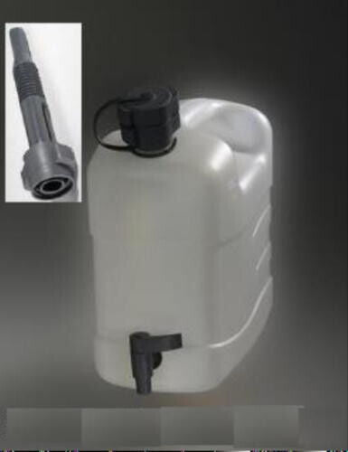 Wasserkanister Kanister 35 L Ausgießer + Ablasshahn 600791r + 467730b NEU