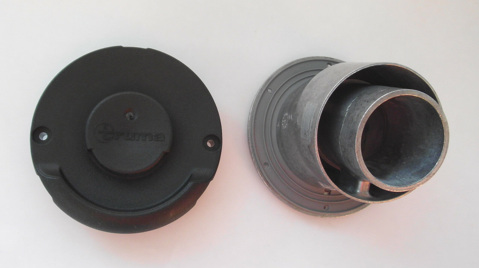 Wand Kamin Set ZR80 für E 4000 Combi  schwarz Gas Heizung Truma  309f681+85 NEU