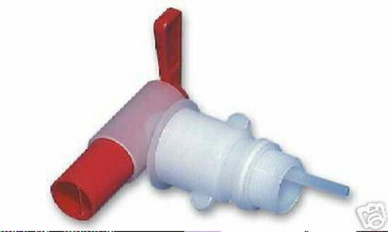 Auslaufhahn 3/4 Zoll 20mm Ablasshahn für Wasser Kanister Hahn 121870b4 NEU