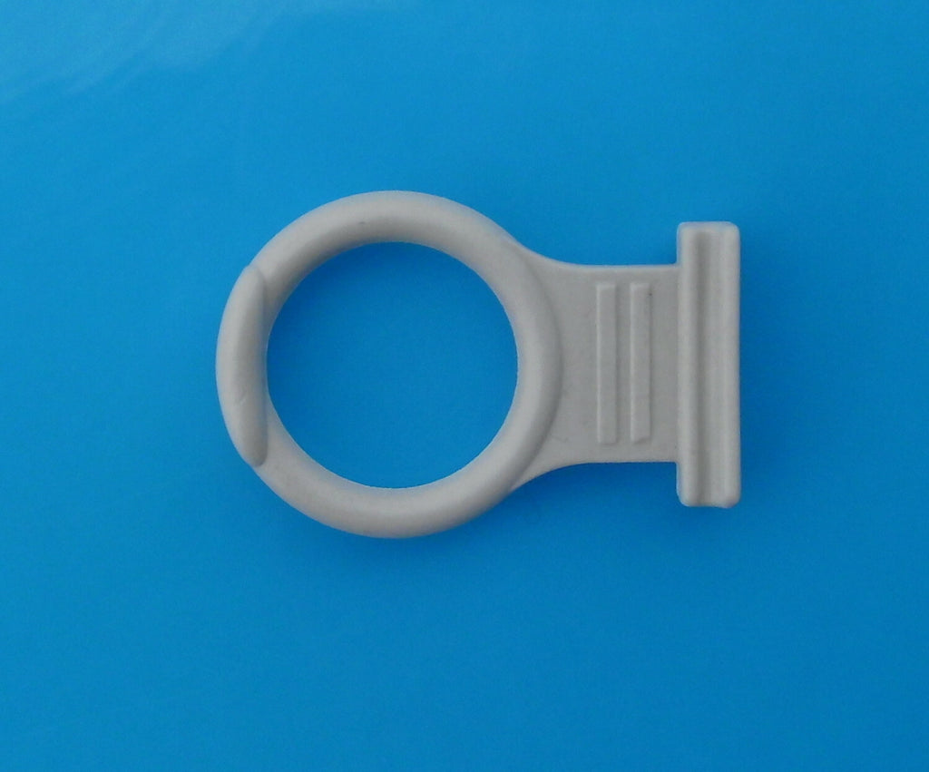 Zuglasche 3 Stk.≙6,15€/Stk. hellgrau für Rollo Fenster Remiflair 3, R-30110f NEU