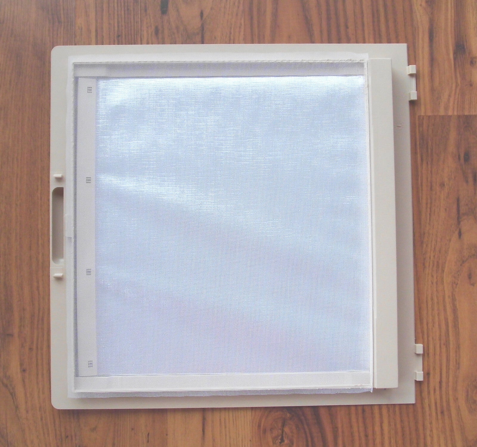 Ersatzrollo Moskitonetz Rahmen FÜR Dachhaube 40x40 MPK 42,46 CremWeiß 111063b3