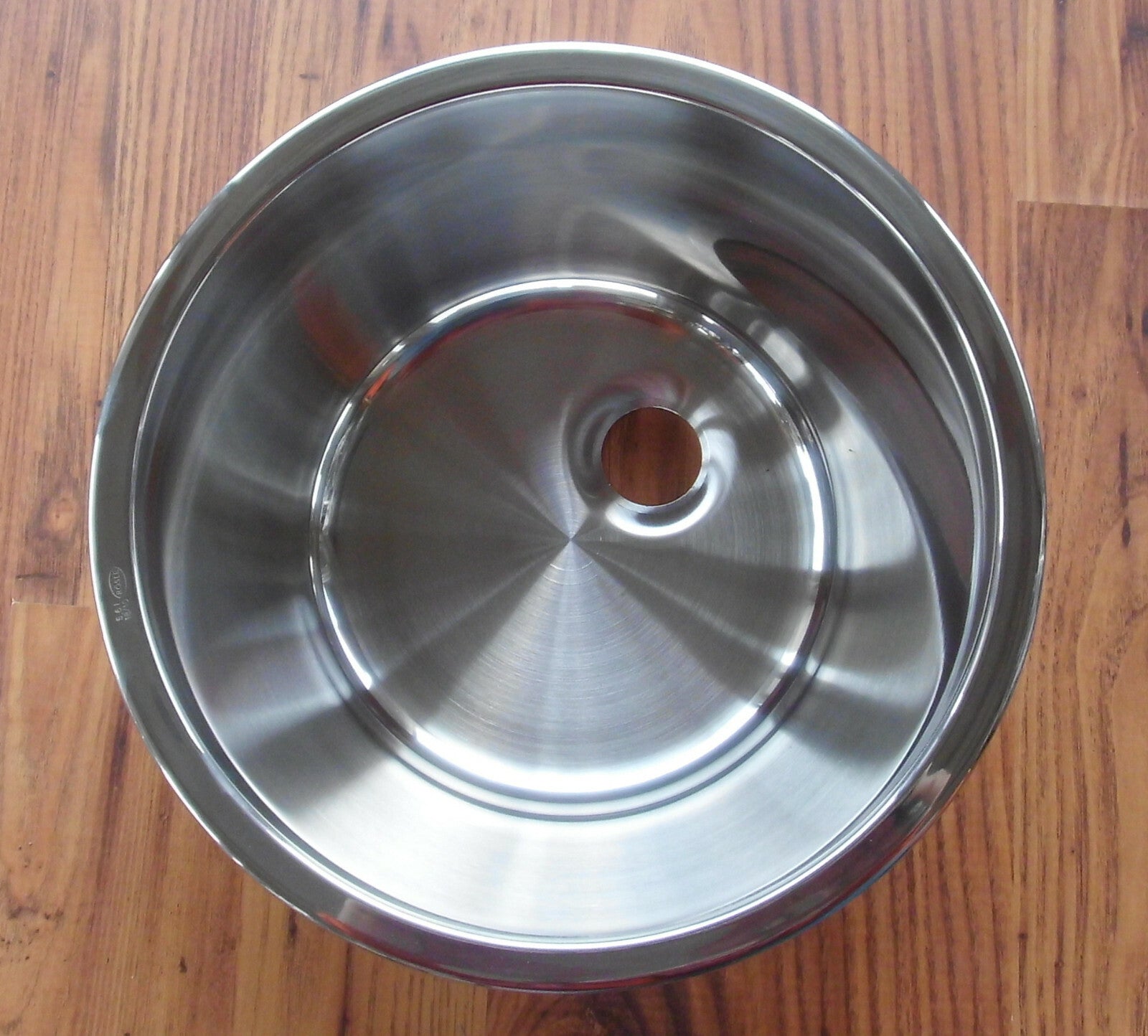 Spülbecken rund Spüle Edelstahl RÖSLE D 31 cm für Wohnmobil 71332Lg NEU