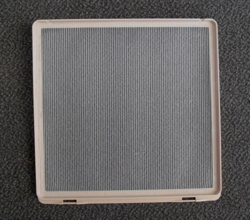 Moskitonetz Rahmen Fliegengitter beige für MPK Dachhaube 28x28 cm 206f053 NEU