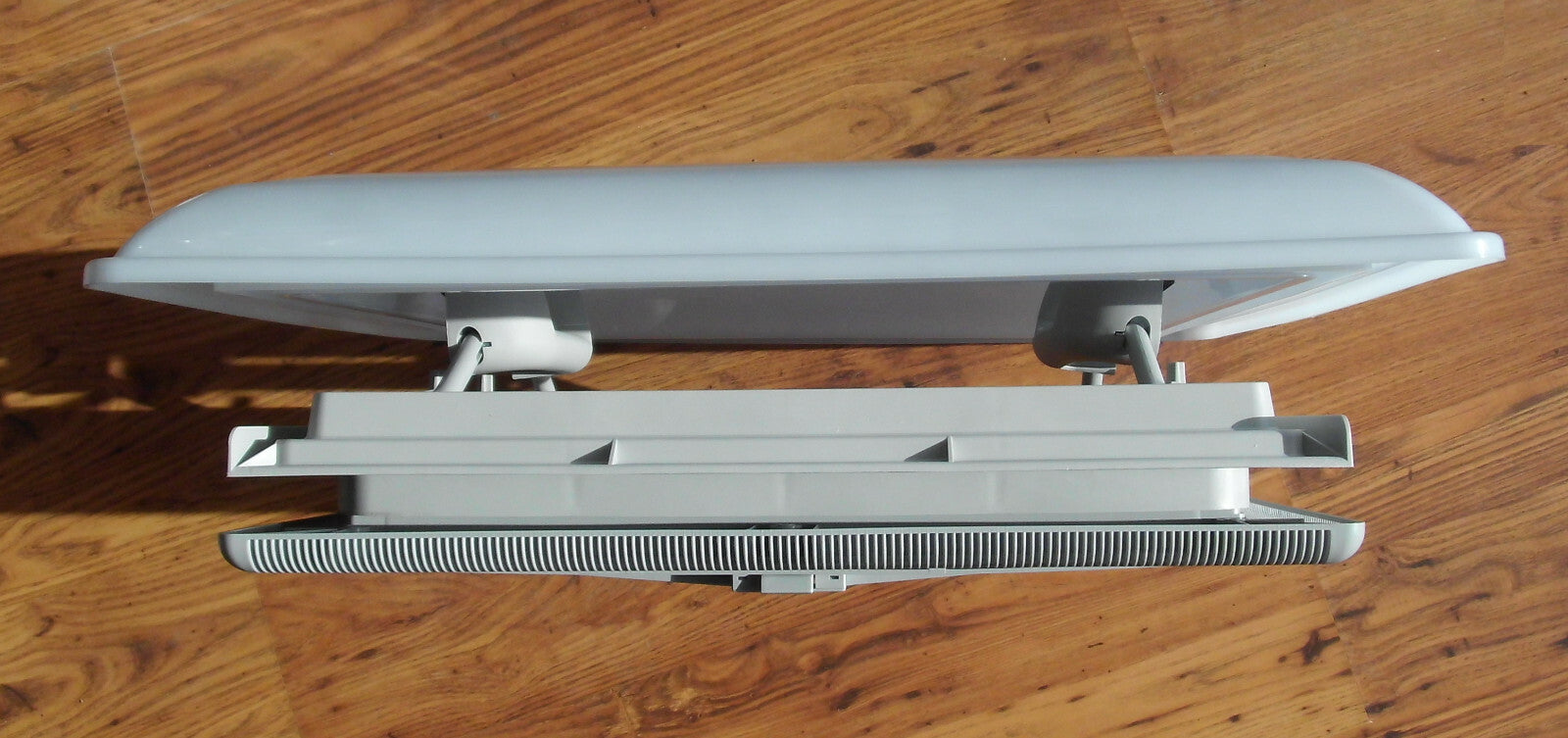 Dachhaube weiß 40 x 40 MPK 46K Rollo + Moskitonetz Rahmen grau 206f037 NEU